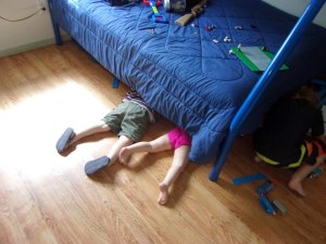 asher madeleine under bed